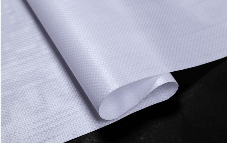 Woven Bag White Waterproof And Moisture-Proof Double Layer Plus Lined Plastic Snakeskin Bag Custom Wholesale