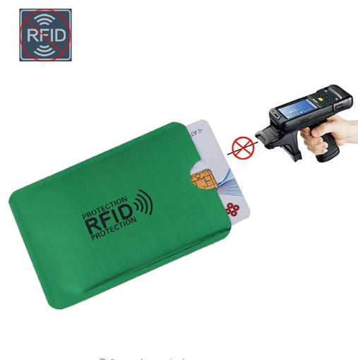 NFC card sets anti-magnetic anti-theft brush bank card sets security shielding signal anti-theft RFID payment tin foil card sets