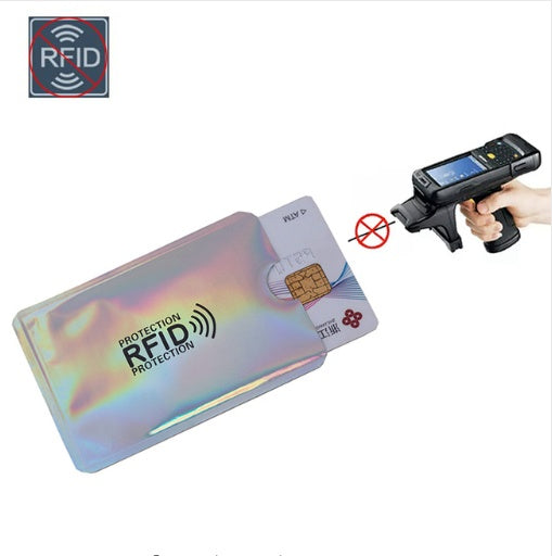 NFC card sets anti-magnetic anti-theft brush bank card sets security shielding signal anti-theft RFID payment tin foil card sets